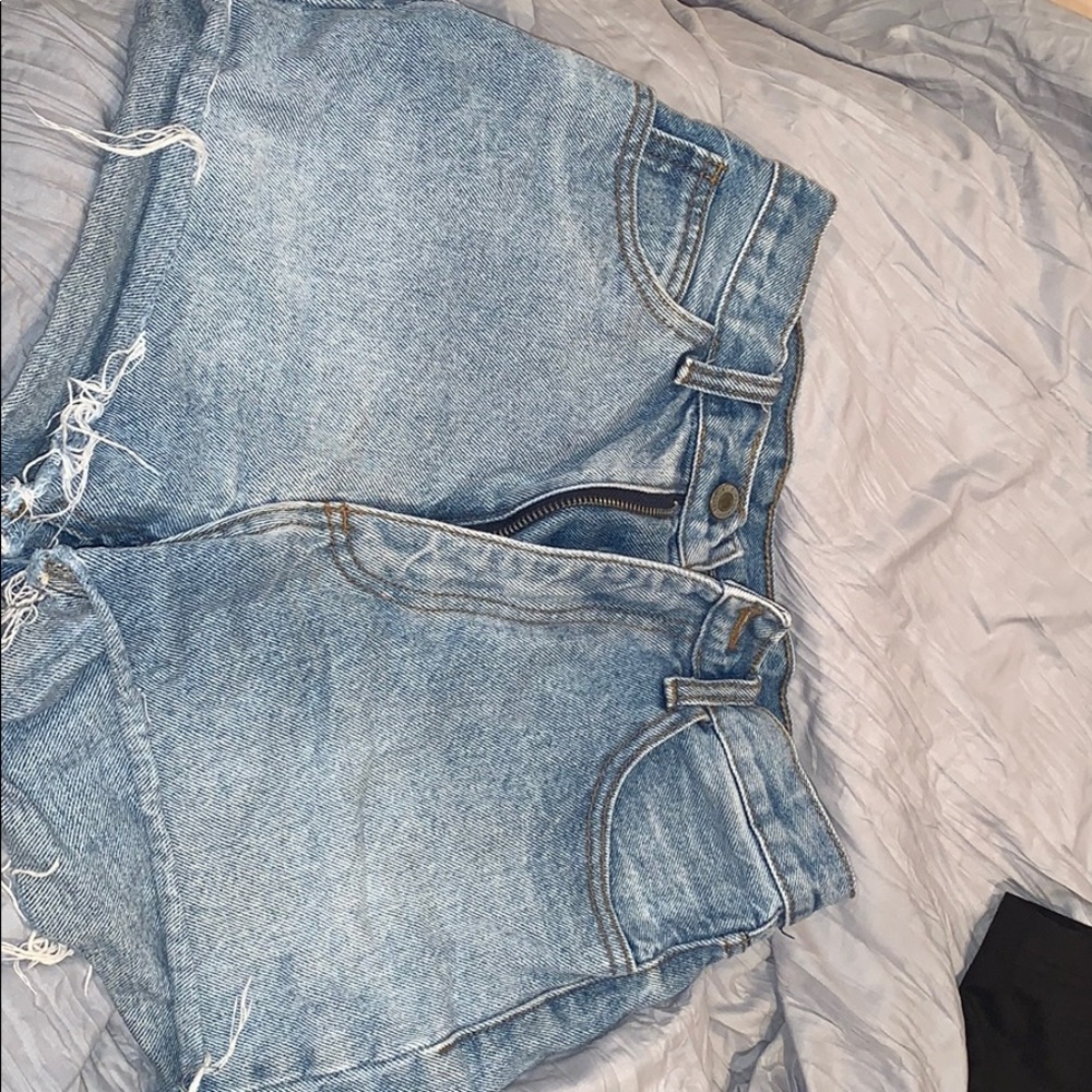 J. Galt distressed vintage jean shorts
